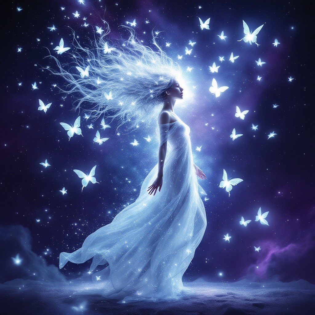 Free Celestial Butterfly Dreams Image - Ethereal, Butterflies ...