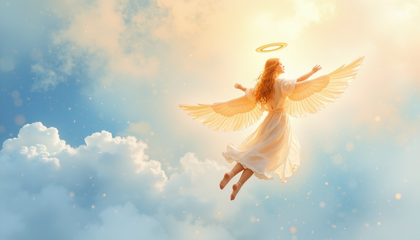 Free Ethereal Angel Rising Image - Angel, Celestial, Ethereal ...