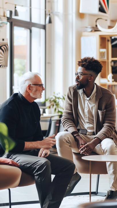 Free Intergenerational Friendly Chat Image | Download at StockCake