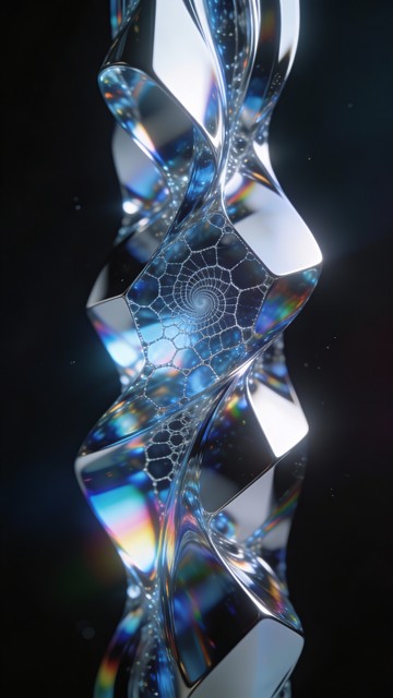 Free Liquid Geometric Flow Image - Abstract, Geometric, Liquid ...