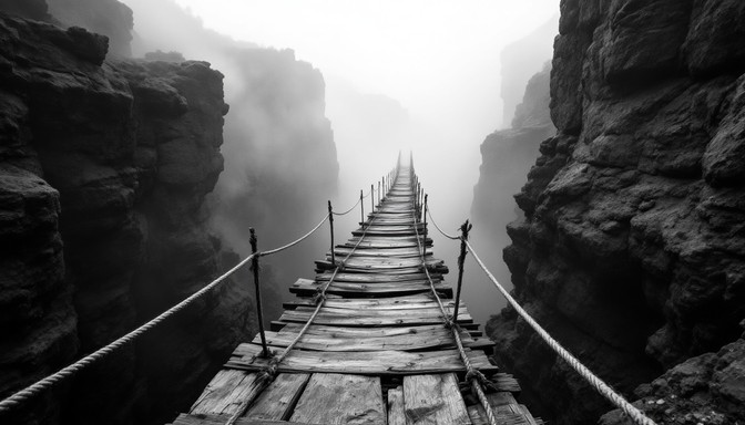 Free Bridge Across Void Image - Bridge, Crossing, Chasm | Download at ...