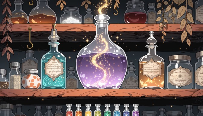 Free Magical Potion Crafting Image - Anime, Manga, Potion | Download at ...