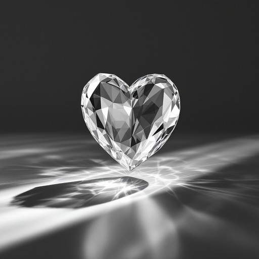 Free Crystal Heart Shadows Image - Crystal, Heart, Geometric | Download ...