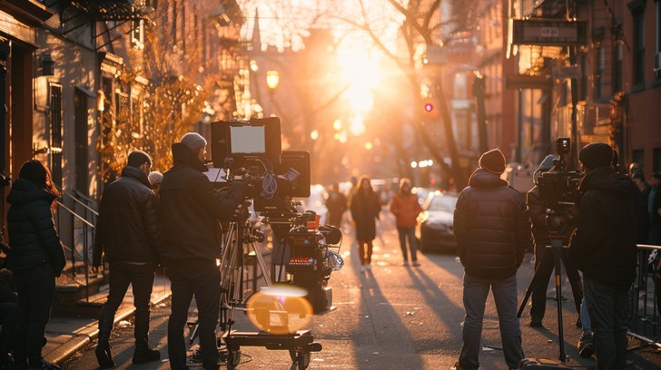 Free Urban Filming Crew Image - Filming, Crew, Sunset | Download at ...