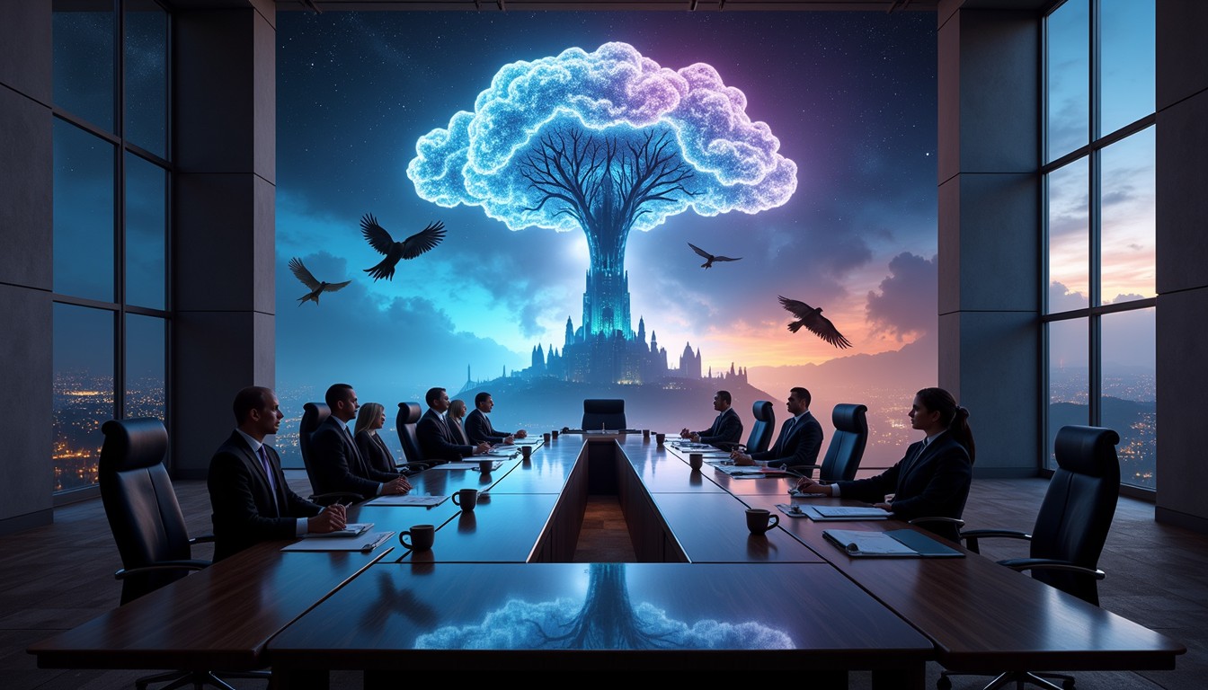 Free Corporate Thought Tree Image - Boardroom, Surreal, Executives ...