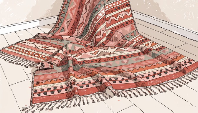 Free Bohemian Rug Illustration Image - Bohemian, Rug, Illustration ...