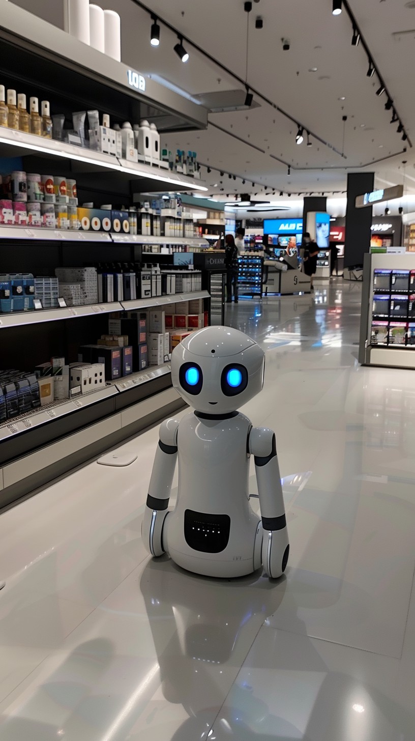 Free Robot in store Image - Robot, Store, Technology | Download at ...