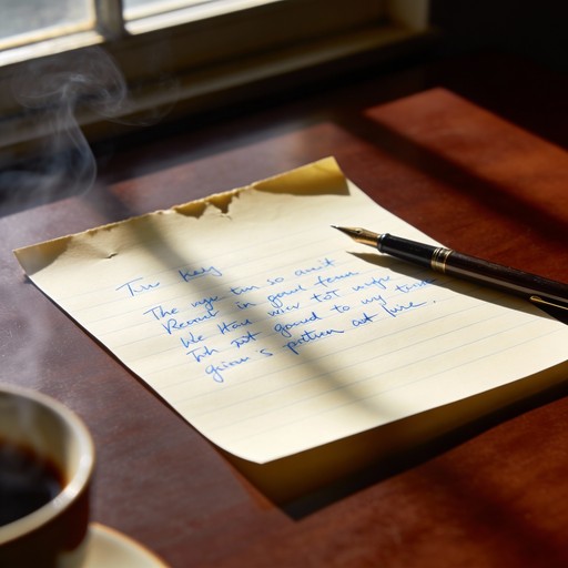 Free Handwritten Morning Notes Image - Handwriting, Memo, Note ...