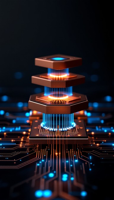Free Layered Chip Architecture Image - Technology, Chip, Microchip ...