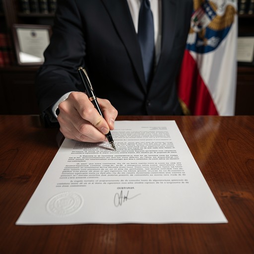 Free Signing Official Decree Image - Executive, Signing, Decree ...