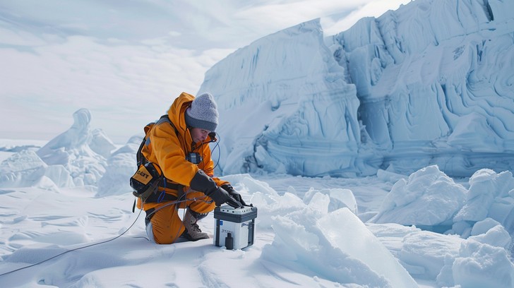 Free Glacial Research Activity Image - Scientist, Glacier, Research ...