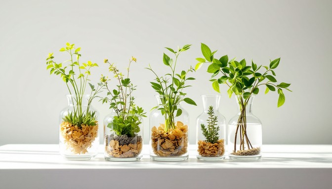 Free Botanical Glass Garden Image - Botanical, Herbs, Glass | Download ...