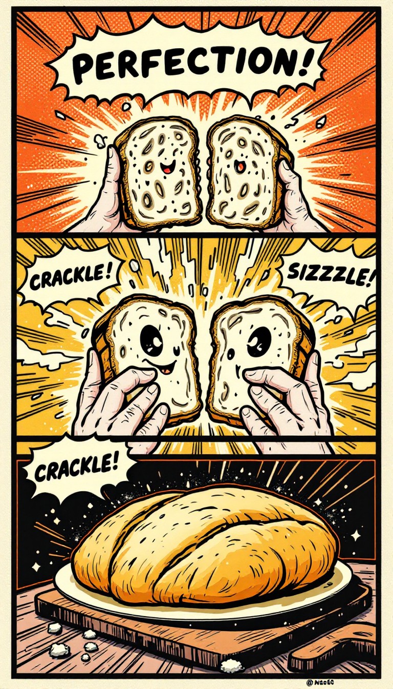 Free Sourdough Comic Adventure Image - Sourdough, Bread, Comic ...