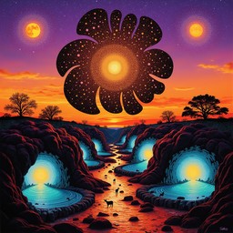 Free Mystical Uluru Dreamscape Image - Uluru, Dreamscape, Surreal ...