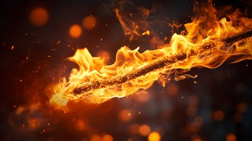 Burning Rope Graphic Free Fiery Rope Burn Image - Fire, Flames, Rope | Download at StockCake