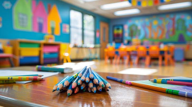 Colorful Classes Free Colorful Classroom Table Image - Classroom, Colorful, Table ...