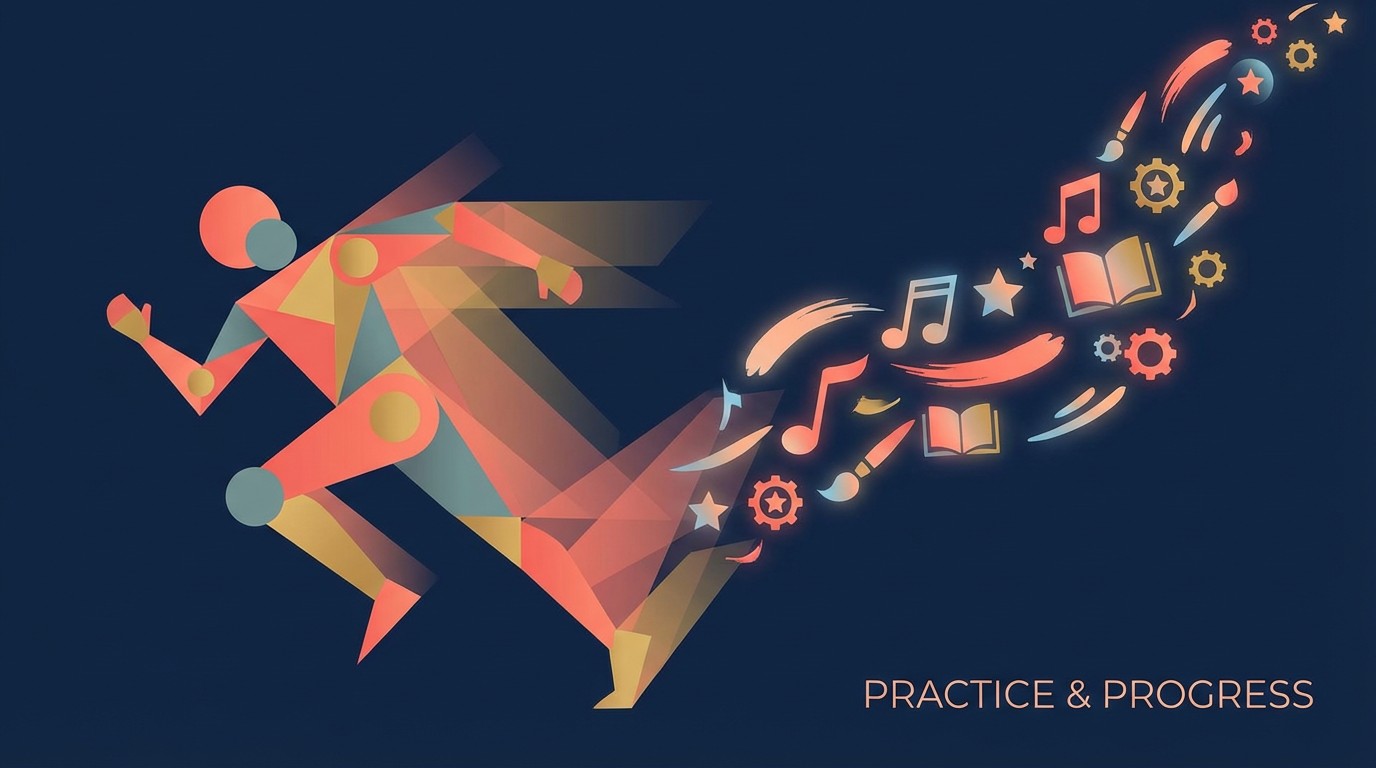 Progress Photo Exercise Free Practice Creates Progress Image - Practice, Progress, Mastery ...