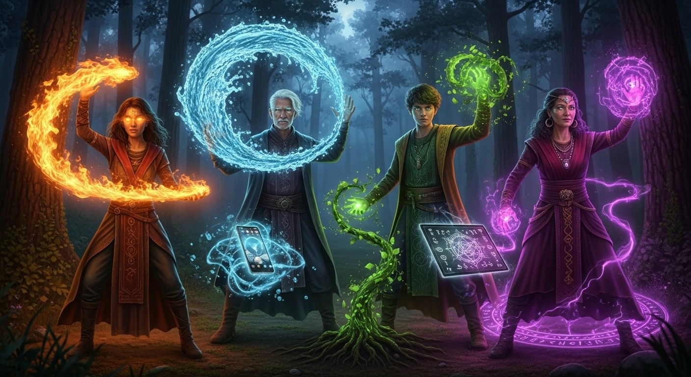 Free Elemental Magic Awakens Photo - Magic, Elements, Forest | Download ...