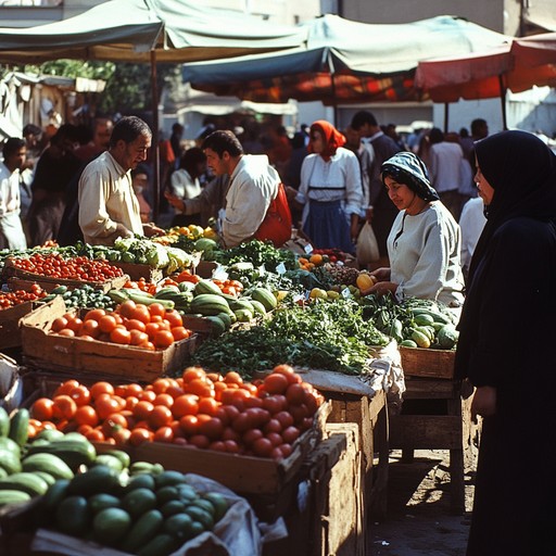 Free Bustling Outdoor Market Image - Market, Vegetables, People ...