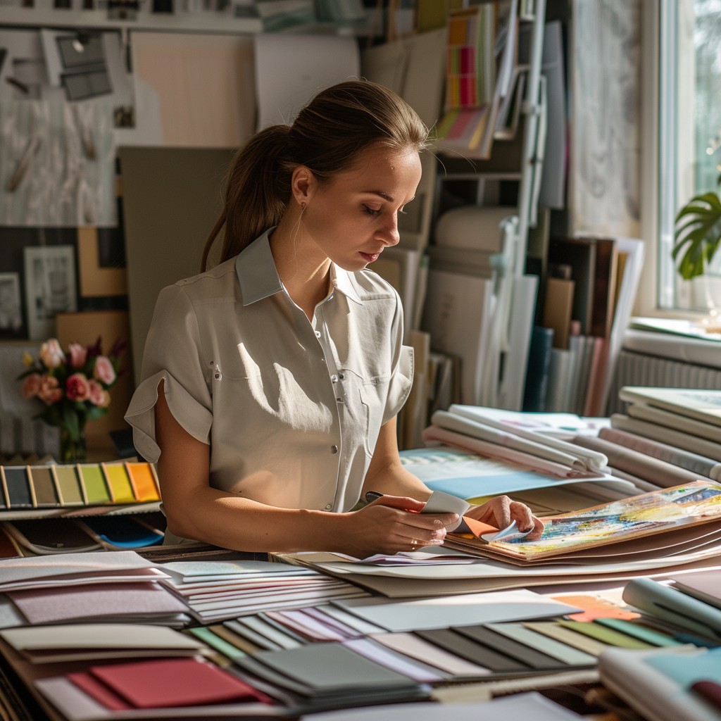 Free Focused Creative Work Image - Creative, Woman, Work | Download at ...