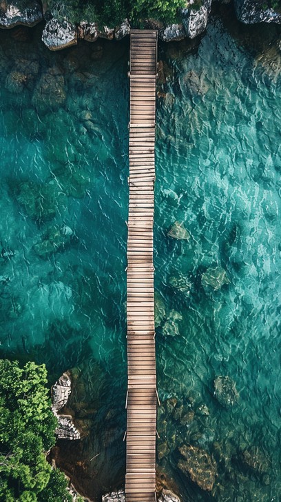Free Scenic Bridge View Image - Aerial, Bridge, Turquoise | Download at ...