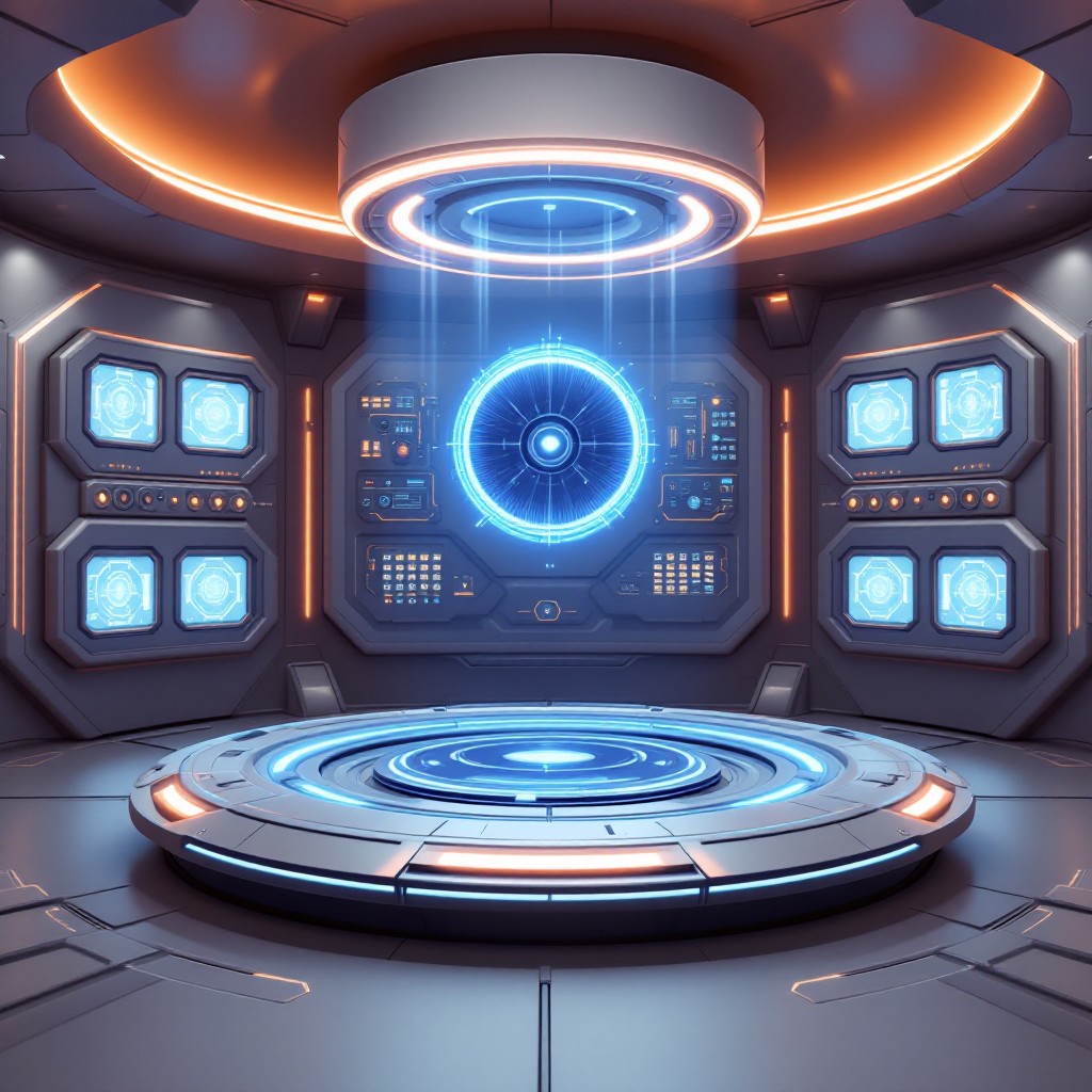 Free Futuristic Control Center Image - Futuristic, Holographic ...