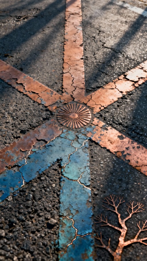 Free Weathered Crossroads Texture Photo - Abstract, Crossroads ...