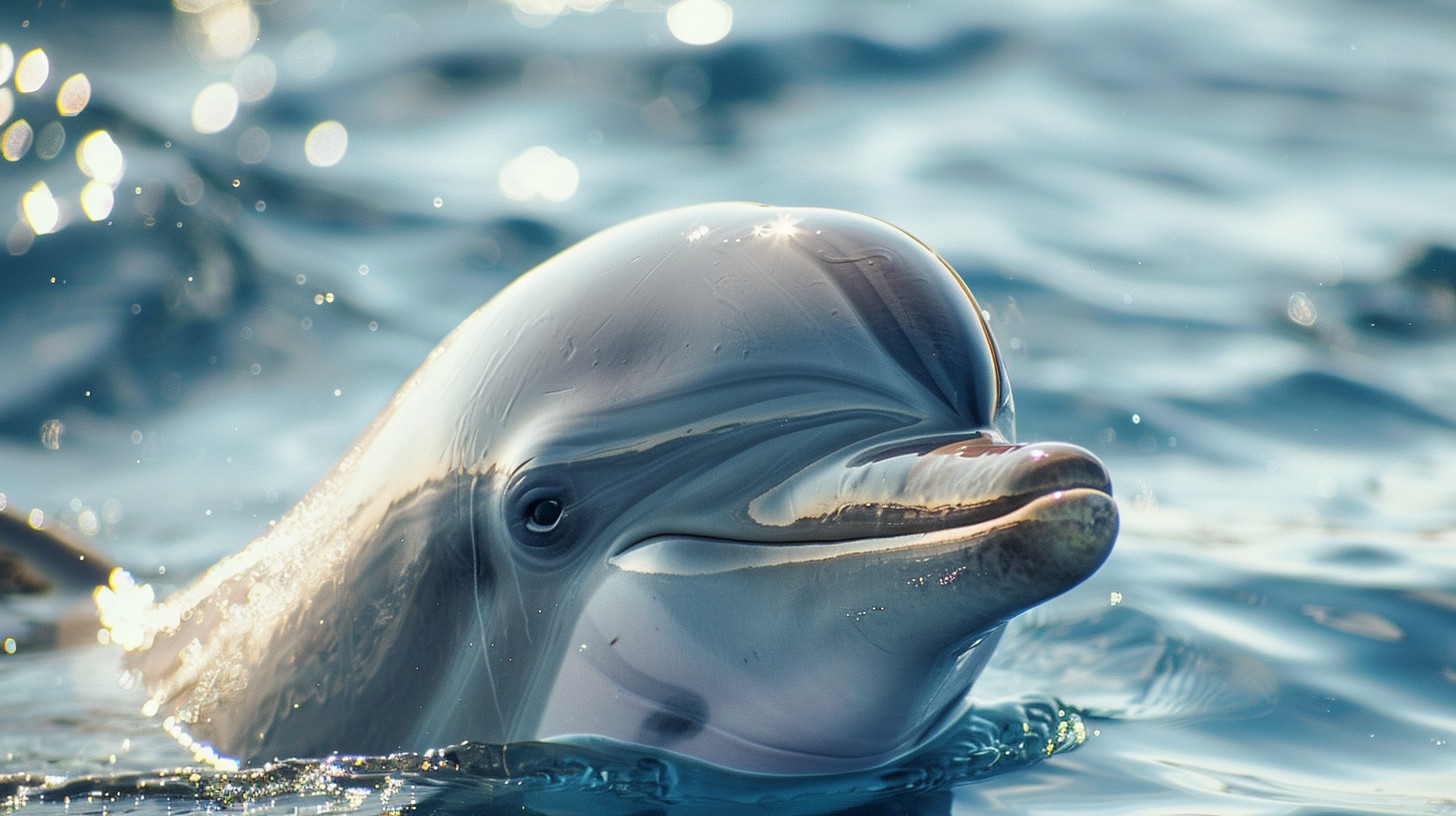 Middle Dolphin Free Playful Dolphin Smiling Image - Dolphin, Ocean, Water | Download ...