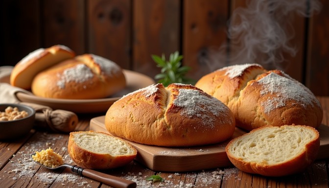 Free Rustic artisan bread Image - Bread, Baked, Fresh | Download at ...