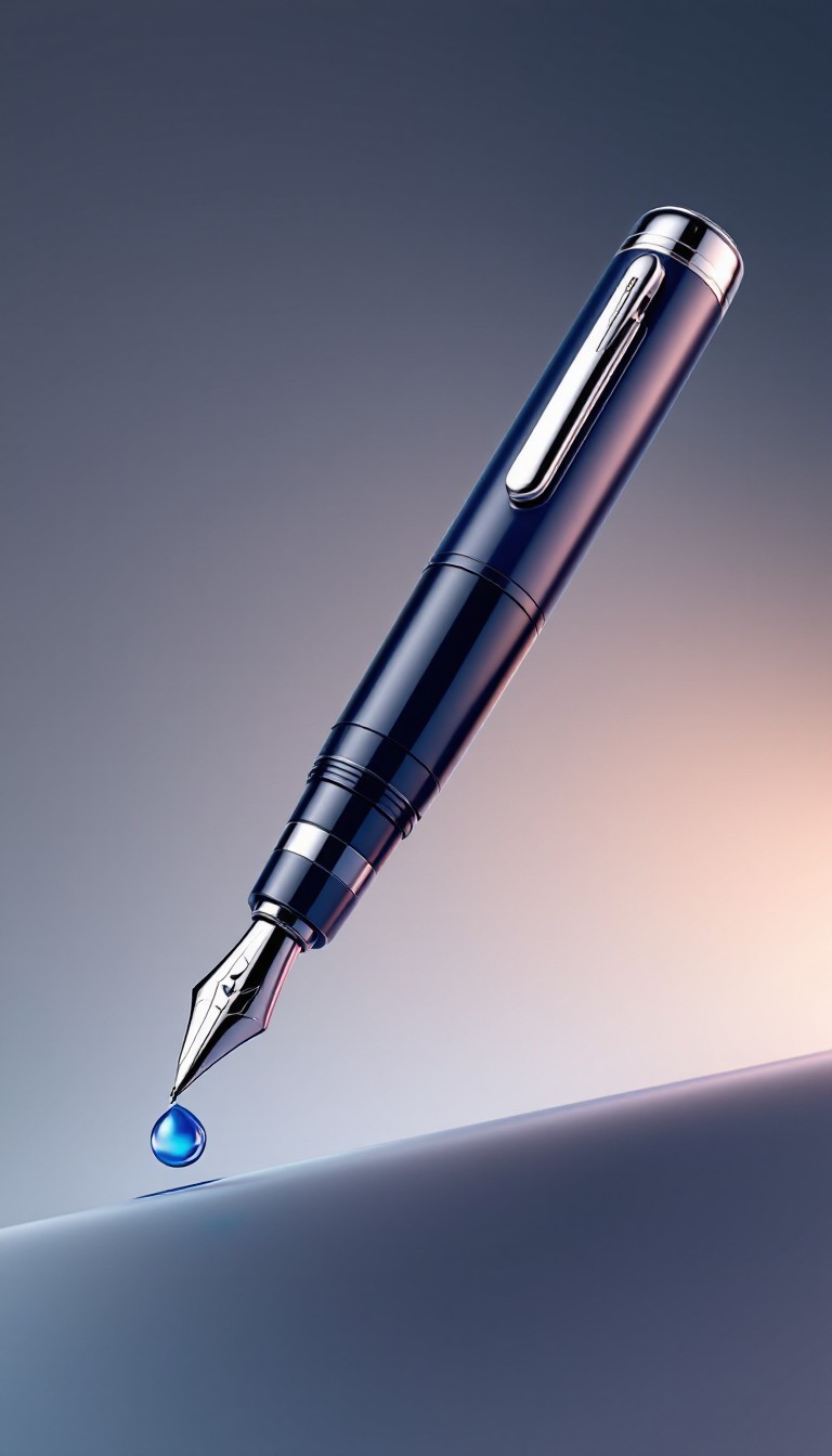 Free Elegant Ink Droplet Photo - Pen, Fountain, Ink | Download at StockCake