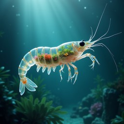 Small Translucent Shrimp Free Translucent Marine Beauty Image - Shrimp, Transparent, Marine ...
