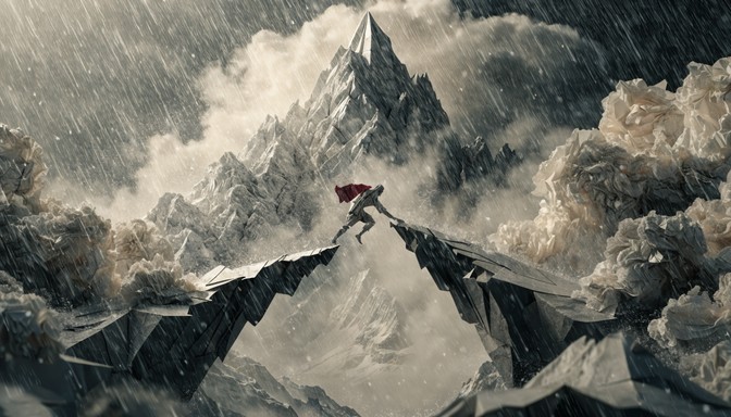 Free Paper Mountain Ascent Image - Origami, Climbing, Mountain ...
