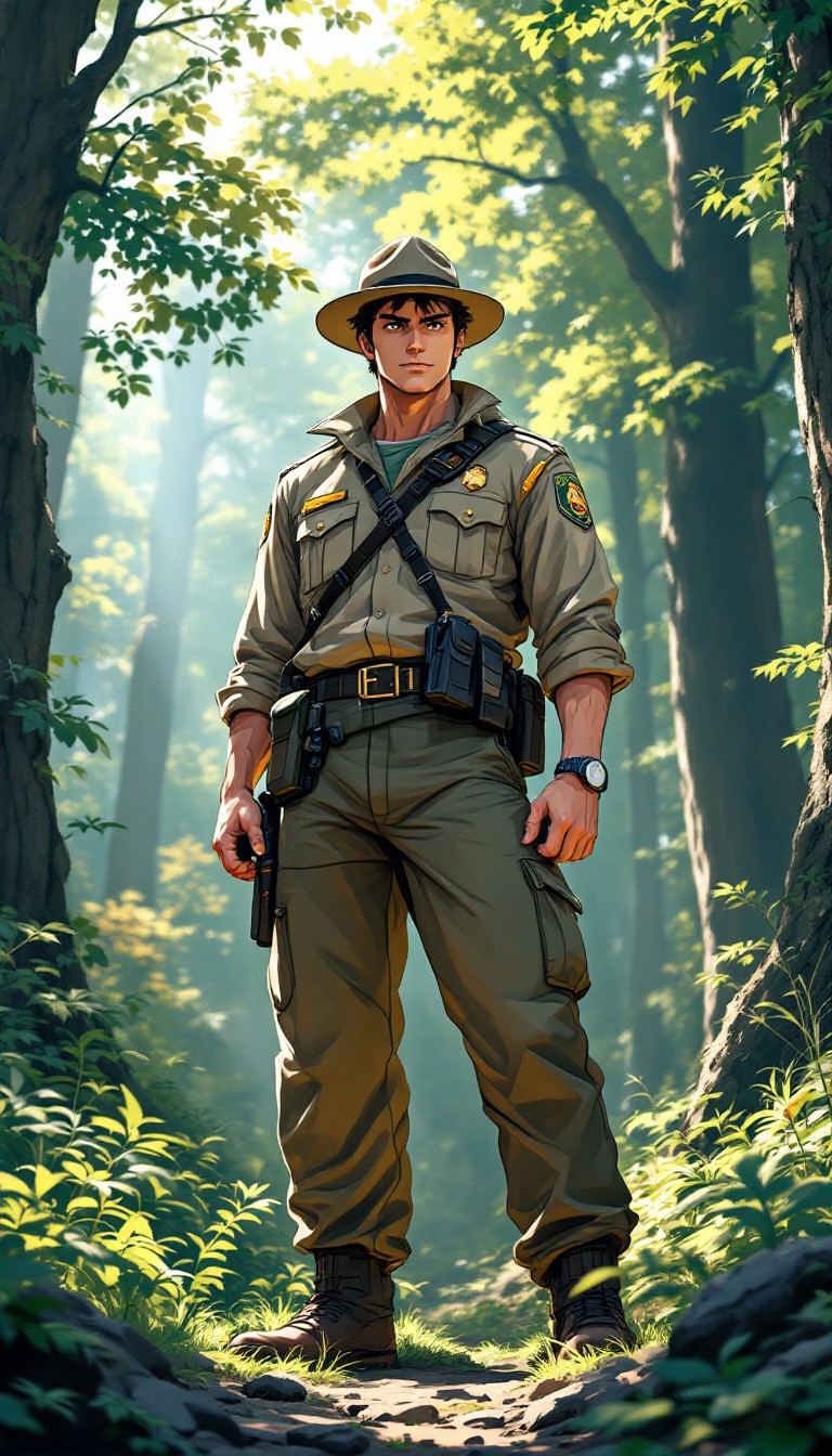 Forest Guarde Free Forest Guardian Stands Photo - Ranger, Forest, Guardian | Download ...