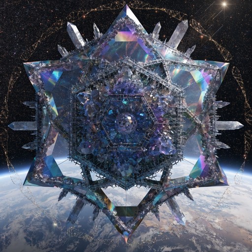 Geodesic Crystal Free Crystalline Star Sanctuary Image - Geodesic, Dome, Crystalline ...