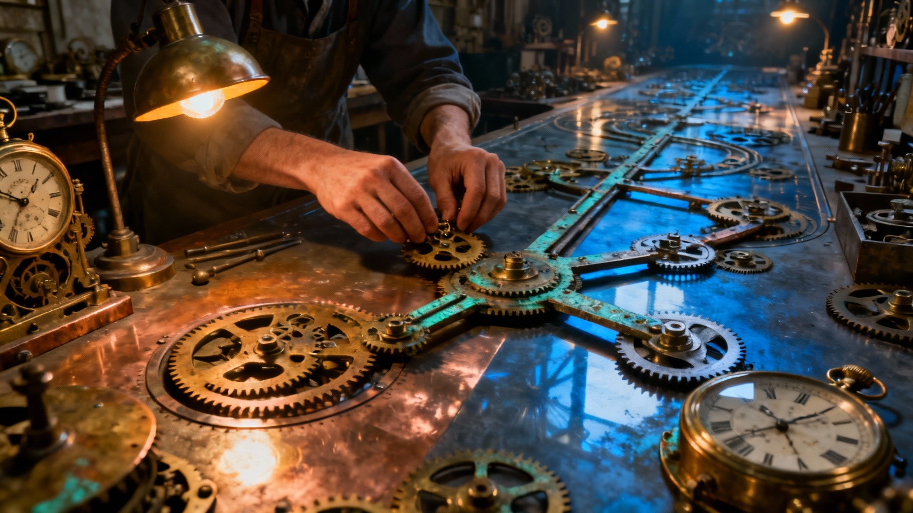 Time Control Mech Free Mechanical Time Manipulation Photo - Clockwork, Gears, Brass ...