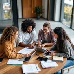 Free Collaborative Study Session Image - Studying, Collaboration ...