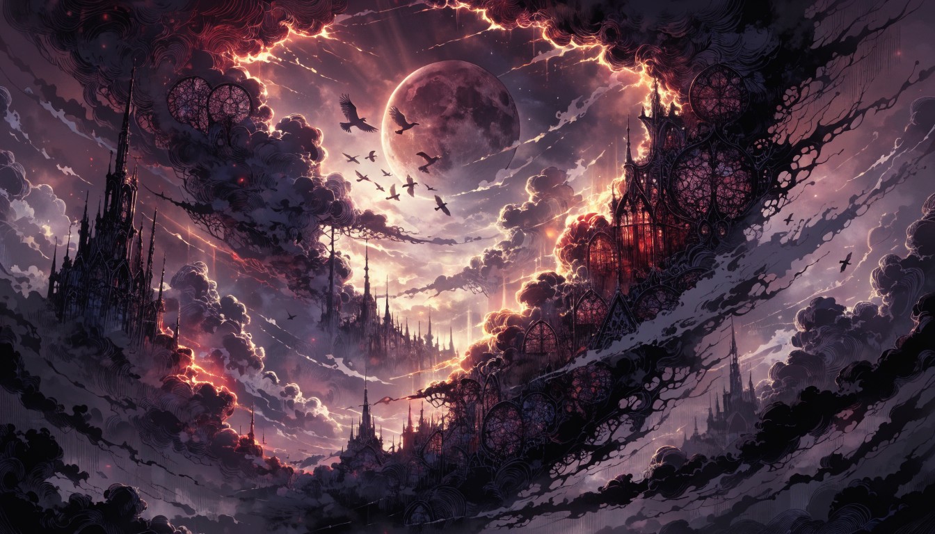Free Gothic Storm Clouds Image - Anime, Manga, Gothic | Download at ...
