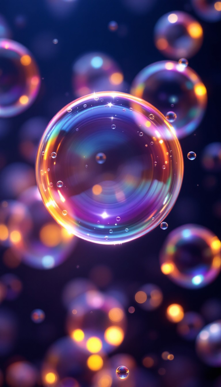 Free Magical Floating Bubbles Image - Bubble, Ethereal, Floating ...