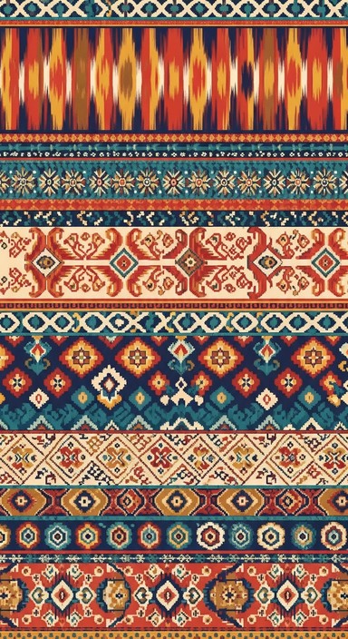 Free Cultural Textile Patterns Image - Pattern, Textile, Geometric ...