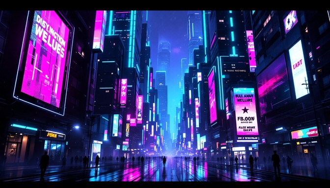 Free Neon Cyberpunk Metropolis Image - Cyberpunk, Neon, Futuristic ...