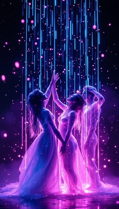Download Digital Spirit Ascending Image - Cyberpunk, Holographic ...