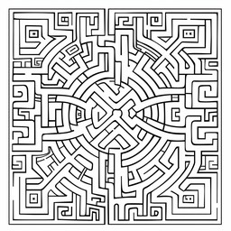 Free Intricate Maze Puzzle Image - Maze, Labyrinth, Puzzle | Download ...