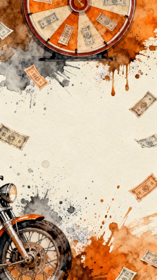 Free Biker Rally Raffle Image - Watercolor, Motorcycle, Biker ...