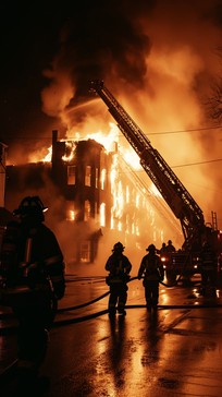 Free Fiery Blaze Erupts Image - Fire, Emergency, Firefighters ...