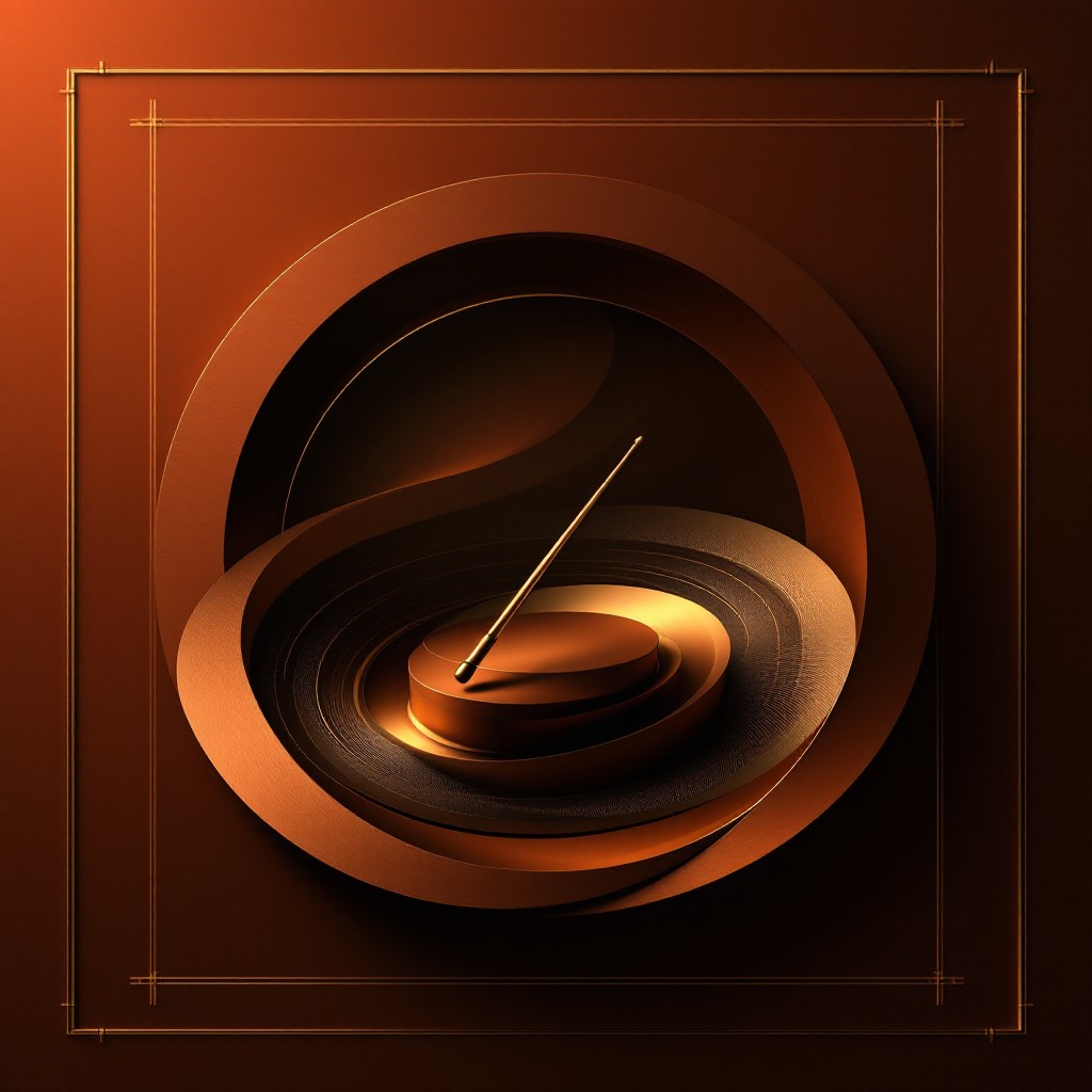 Free Spiraling Musical Baton Photo - Minimal, Orchestral, Spiral ...