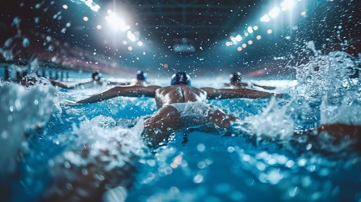 Generic Swimmer Free Swimmer in Action Image - Swimming, Athlete, Pool | Download at ...