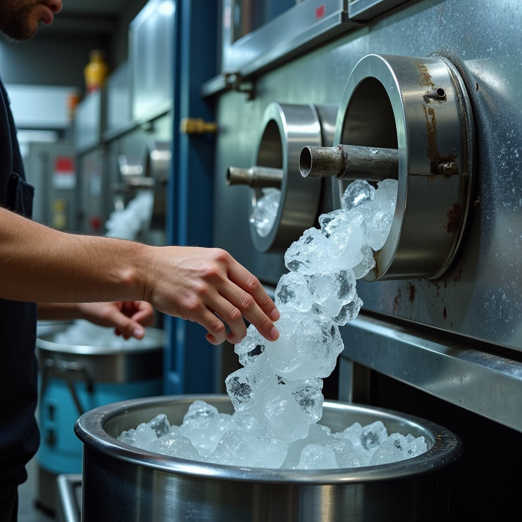 Free Ice Cascades Down Image - Ice, Kitchen, Commercial | Download at ...