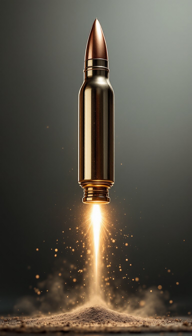 Free Bullet Takes Flight Image - Bullet, Metallic, Rising | Download at ...