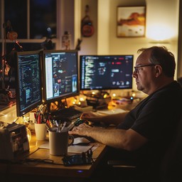 Free Late Night Coding Image - Coding, Programmer, Night | Download at ...