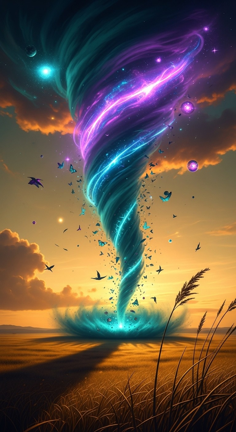Free Magical Cosmic Vortex Photo - Tornado, Vortex, Surreal | Download ...